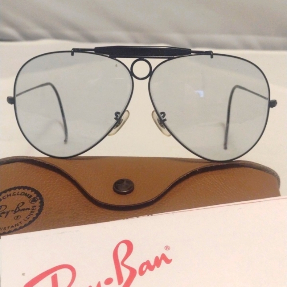 Ray Ban 62mm "Ambermatic" Shooters